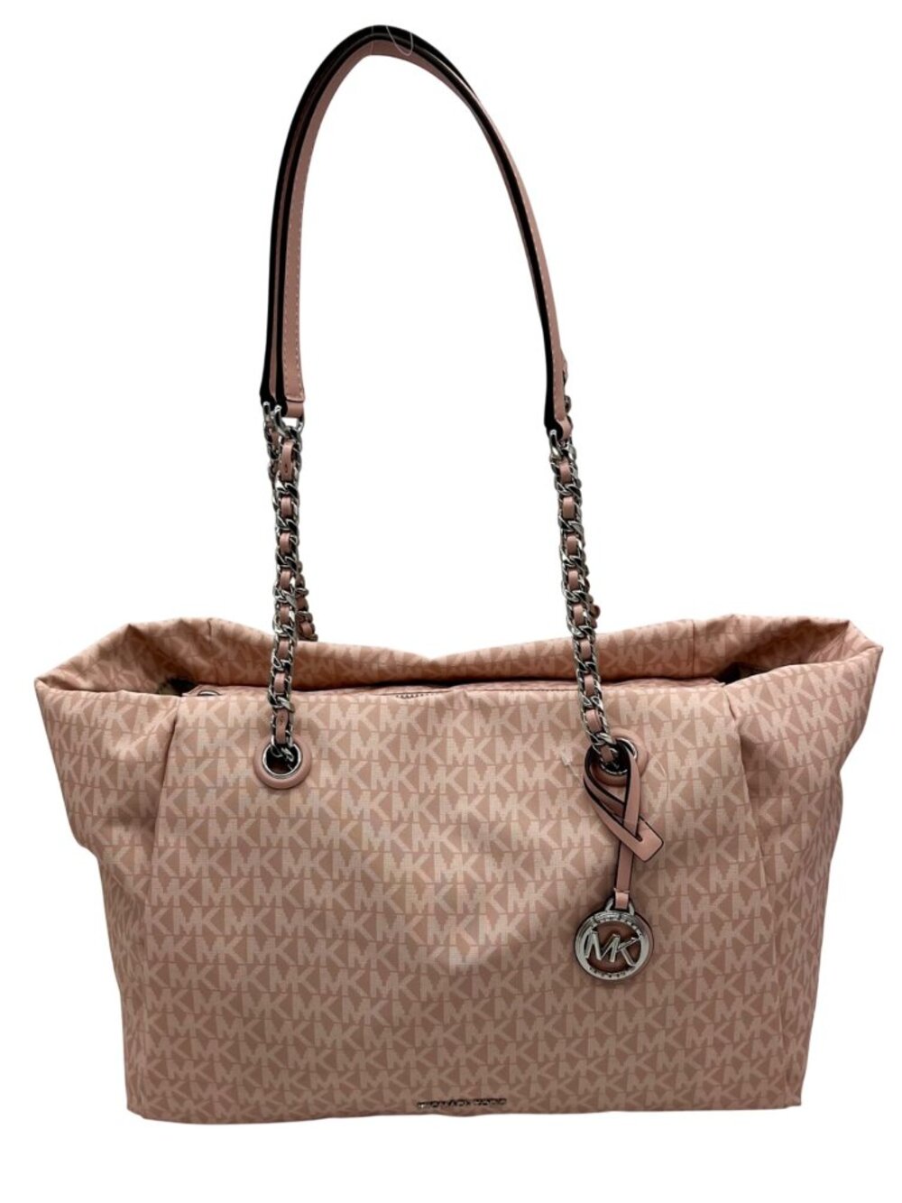 Michael Kors Pink Georgia Extra Large Top Zip Tote Bag